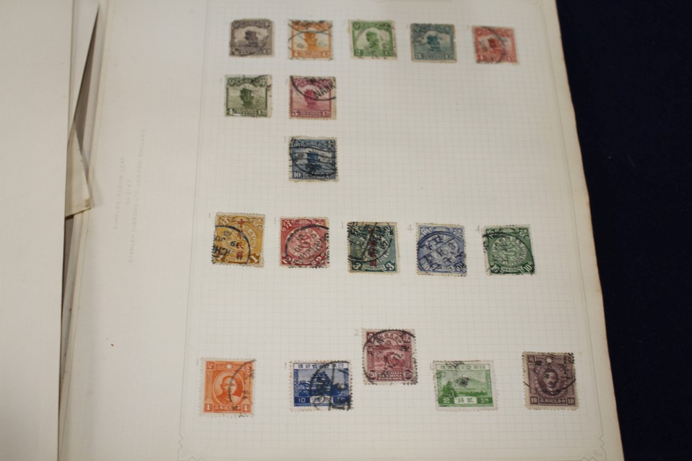 A World Stamp album, Victoria 1840 onwards including Penny reds